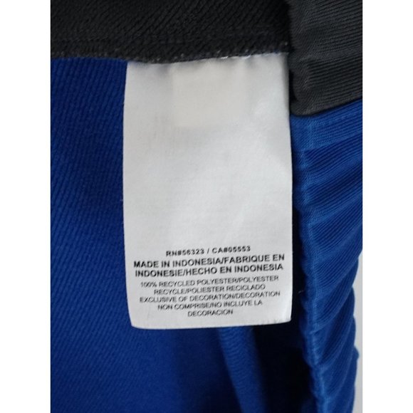 NIKE Mens Blue Black Active Sport Dri Fit Full Zip Coat Jacket - Picture 5 of 5